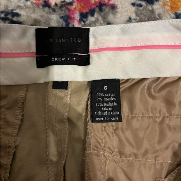 The Limited Drew Fit cropped pants sz 6 - Picture 3 of 4